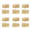 30 Sets Connector Plug 8.0 Gold Plated Brass High Accuracy Firm Connection Set Kit for Battery