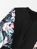 Women Long Sleeve Skirted Two Piece Swimsuit Set With Solid And Printed Patterns For Beach And Surfing