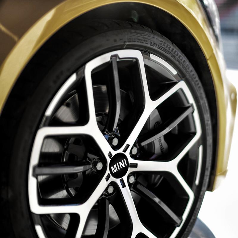 4pcs 56/60mm Car Wheel Center Hub Caps Tire Rim Covers Accessories For Mini Cooper JCW S F54 F55 F56 F60 R50 R53 R55 R56 R57 R60 Ypbhr22