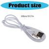 Durability 1M USB Audios Cable Compatible for Devices Data Transfer Charger Cable Male Auxs Audios to USB Cord