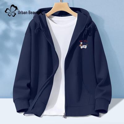 Women's Loose Fit Hooded Cardigan Jacket