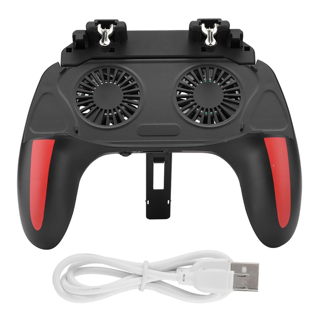 Cooling Fans Mobile Phone Game Controller Gamepad with 2500mAh/5000mAh Battery Gamepad for Smartphone Mobile Gaming Handle