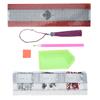 Rhinestones Painting Bookmarks Bright Colors Waterproof DIY Rhinestones Bookmarks with Maple Leaf Pattern for Gifts