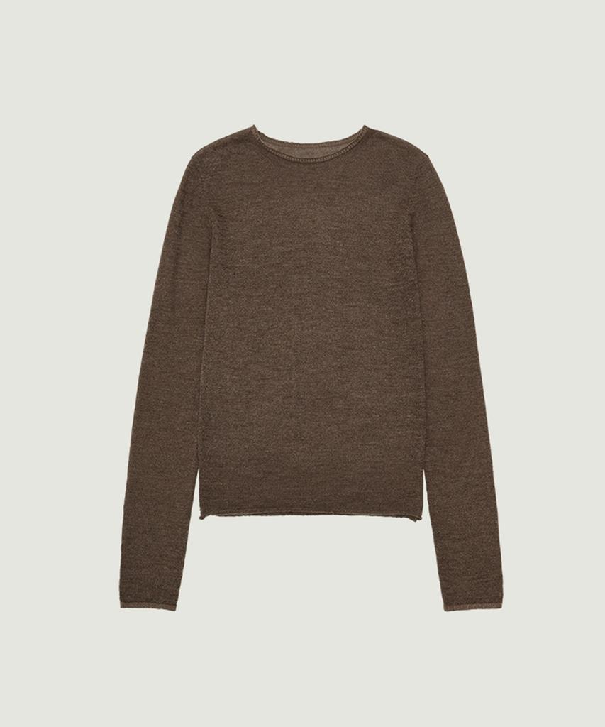 GROVE Juliet Mohair Knit (Brown)
