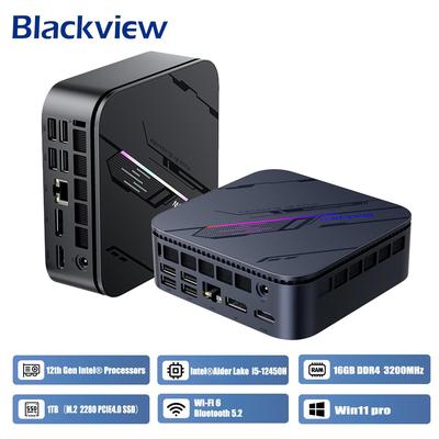 Blackview MP100 Pro Mini PC i5-12450H/i3-1215U 8-Kern 16-Thread Mini PC 16GB /32GB DDR4 512GB/1TB SSD Mini Computer PC