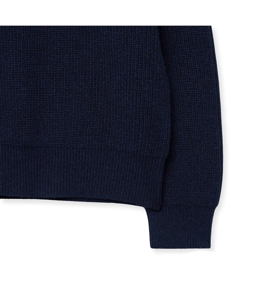 IOLO Alain Collar Knit_Navy