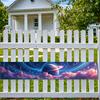Abstract Curtains Mural Space Art For Kids Bedroom Party Event Children'S Decor