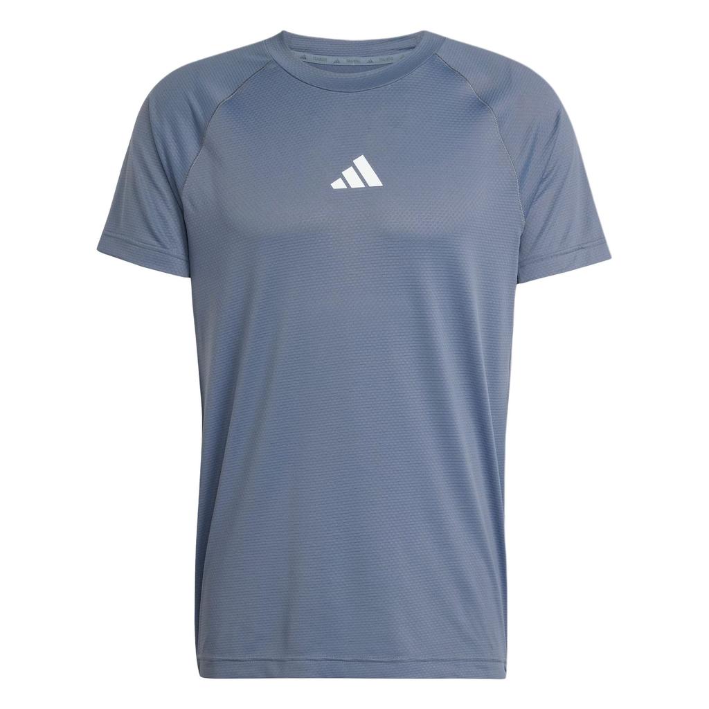 Adidas Gym Climacool Sports Round Neck Quick-Dry Short Sleeve T-Shirt Men Tops Light-Gray JY9513