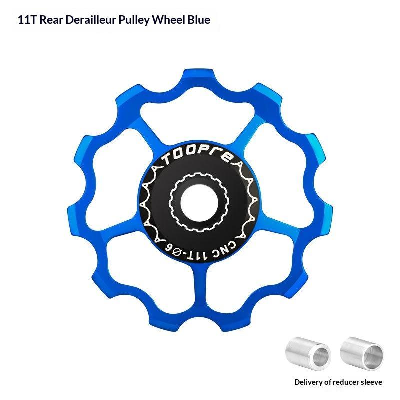 Bicycle Derailleurs Pulley Wheel Cost Effective Ceramic/Steel Bearing 9T-15T Guide Gear for Home Bike DIY Repair Cycling Enthusiasts B