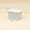 1Pcs Dollhouse Colorful Storage Box With Lid Model Mini Simulation Dolls House Micro Scene Home Decor Ornaments Decor Props-Toy