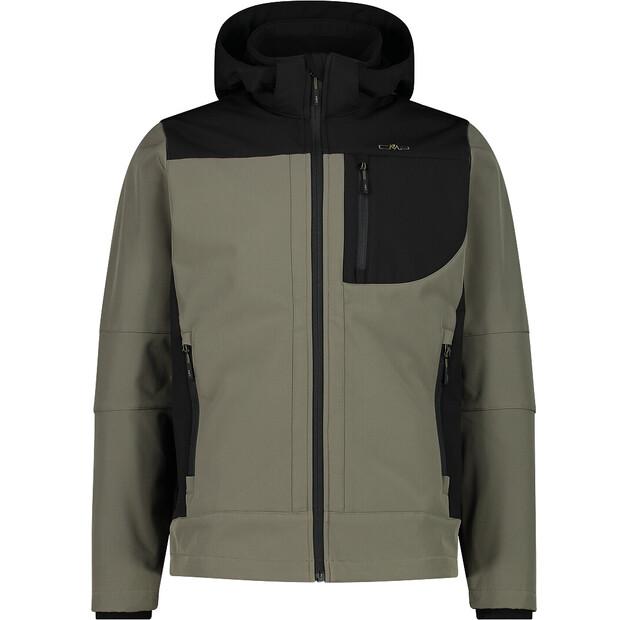 Куртка CMP Melierte Softshell-Herrenjacke