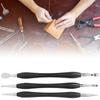 3PCs Carving Printing Tool Leather Craft Spoon Stylus Tool Set Kit Stationary Craft Collection
