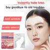 Anti-wrinkle Forehead Patch Gel Forehead Patch, Lifting, Firming, Hydrating And Moisturizing Forehead Wrinkle Patch 5-piece Set.