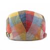 Spring Summer Thin Plaid Newsboy Caps for Men Breathable Beret Women Outdoor Sun Hat Gatsby Painters Hats Flat Caps Ivy Hat