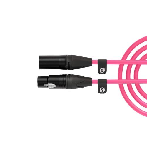 RODE Microphones XLR-3 XLR Cable, Pink, XLR3M-P