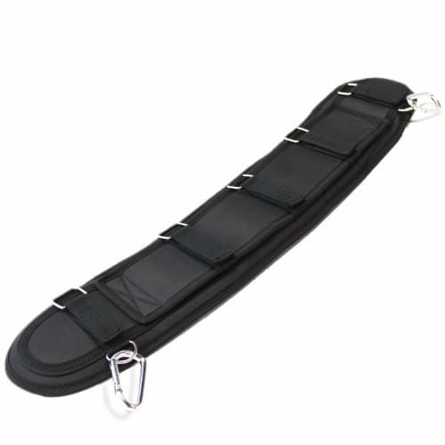 Yotenka YOTENKA Waist Support Belt, Support Belt, Waist Pouch, Cushioned Mesh Belt with Carabiner, for Work, 70cm X 12cm