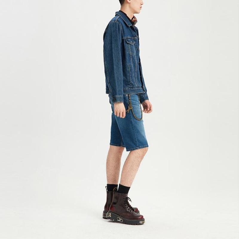 Giacca di jeans Levis con colletto Uomo Giacche Blu 72334-0133