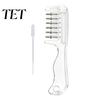 Essential Oil Applicator Comb 1/2Pcs Refillable Hair Comb, Leak Proof Scalp Dispenser Manual Massage for Growth, Massaging Men Women Portable