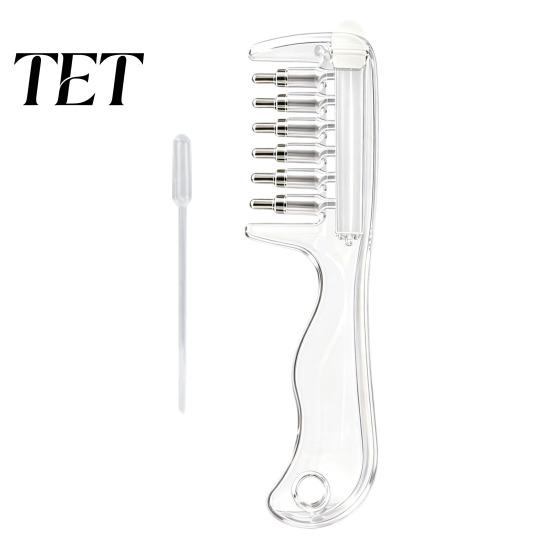 Essential Oil Applicator Comb 1/2Pcs Refillable Hair Comb, Leak Proof Scalp Dispenser Manual Massage for Growth, Massaging Men Women Portable