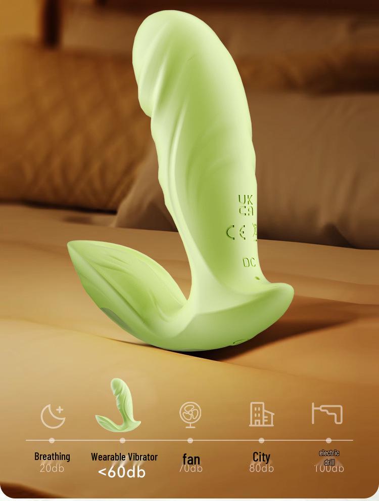 Wireless Remote Silent Vibrator with Strong Vibration - Adult Erotic Female Toy