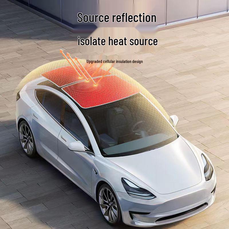 Tesla Model Y Sunroof Sunshade: Light-Blocking Curtain for Refresh 3