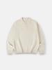 Deowedeoijeueosseom Park Collar Knit Sweater (Ivory)