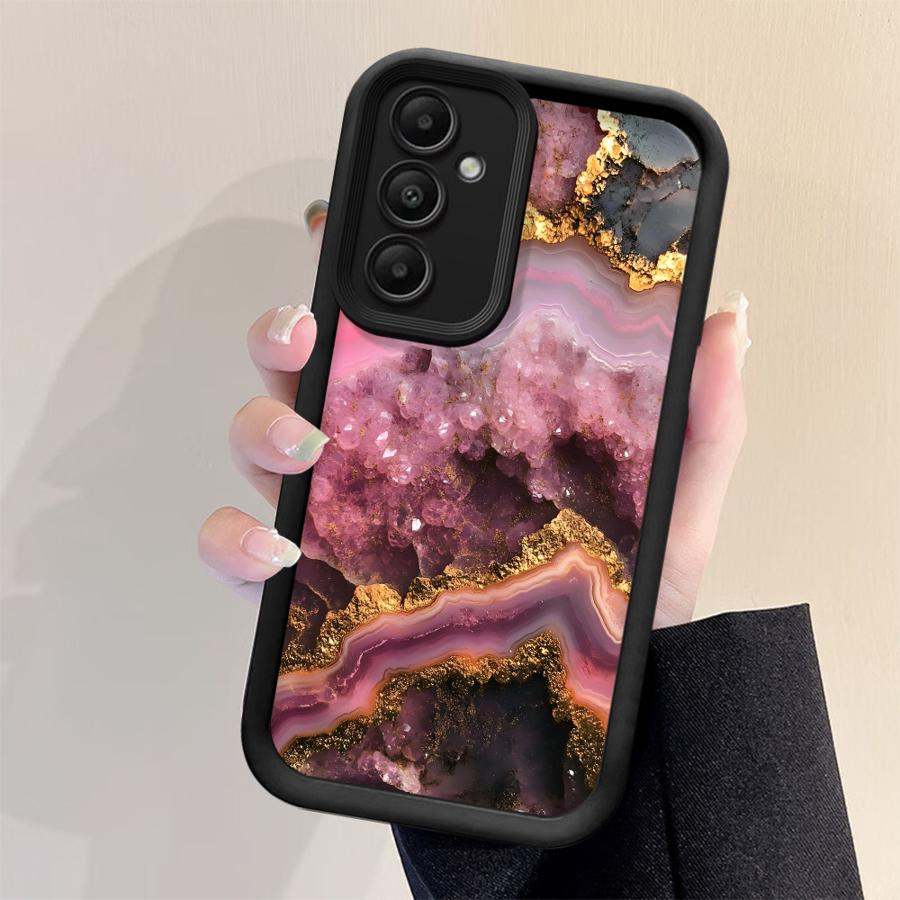 Case for Samsung Galaxy A16 A12 A13 A26 A32 A56 A35 A36 A53 A54 A34 A15 A71 A72 A51 A73 A23 Phone Cover Luxury Marble Pattern