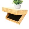 Wall Mounted Storage Rack With Hiddens Compartments Decorative Wooden Floating Display Secret Floating Storage Shelves Safely