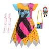 Girls Boys Halloween Cosplay Costume Sally Jack Kid Christmas Role Play Dress Carnival Party Clothes