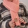 Windproof Autumn Winter Knitting Thermal Scarf Outdoor Scarf Apparel Accessories Kids Scarf
