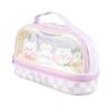 Waterproof Pencil Pen Case Cartoon Cute Transparent Stationary Bag with  for School Students M