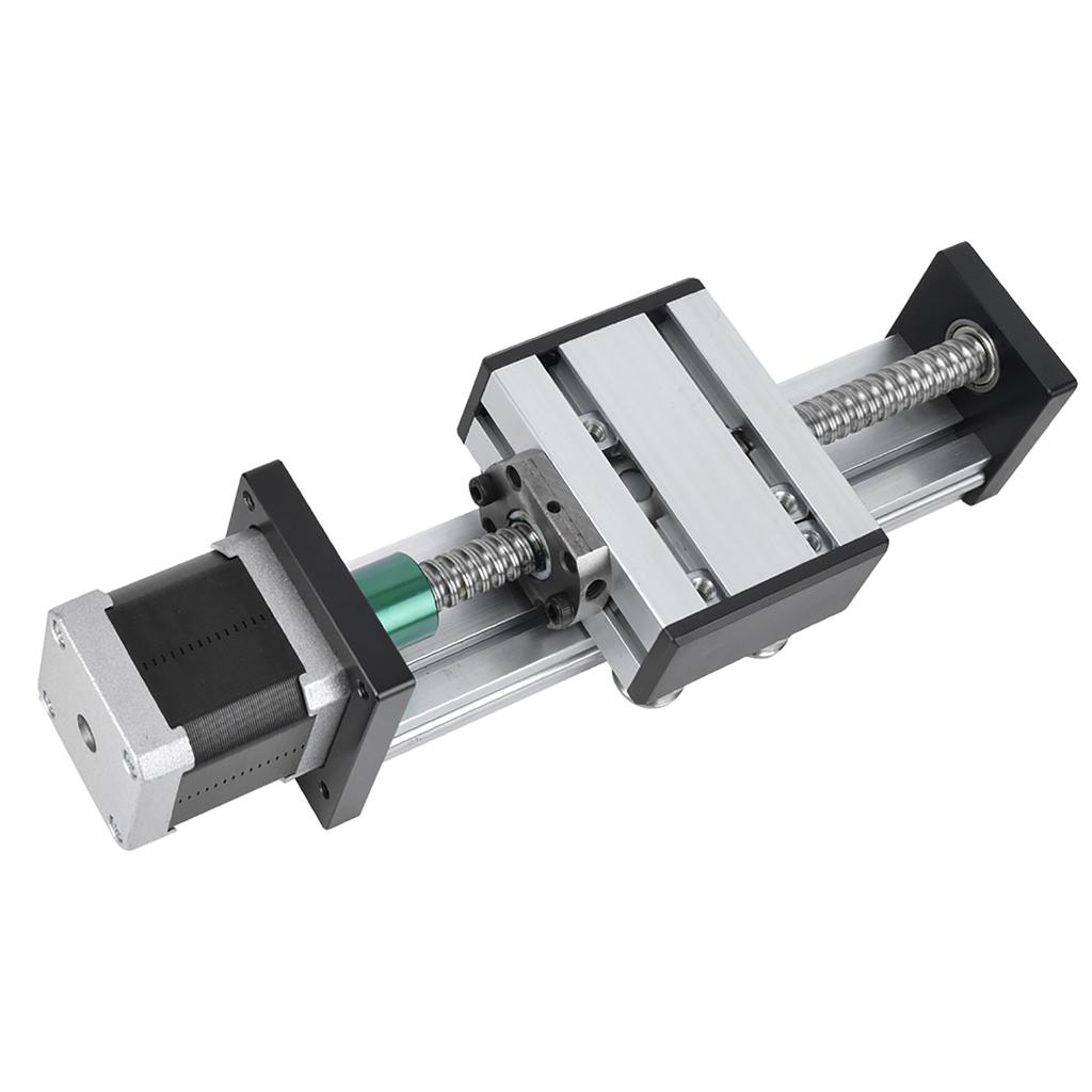 Ball Screw Slide Linear Guide Single Shaft Guide Stage Stroke 400mm with 57 Motor(1610)