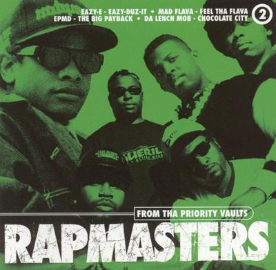 CD VARIOUS - Rapmasters: From Tha Priority Vault P250977 Priority Record 1996 US Rap & Hip-Hop/R&B Used