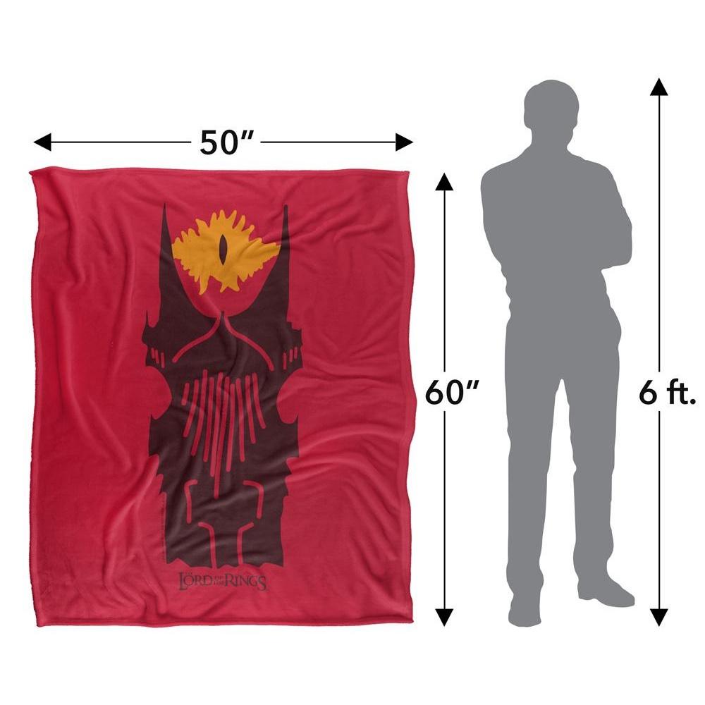 Lord Of The Rings Eye Of Sauron Doodle Blanket