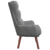 Armchair Dark Grey 69 x 74 x 93 cm Velvet