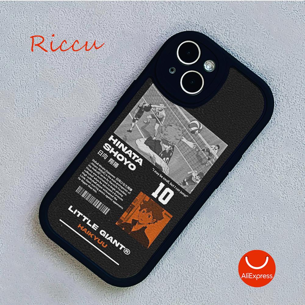 Volleyball Haikyuu Anime Phone Case for Iphone 14 13 11 12 Pro MAX 13 12 MiNi 7 8plus 14 13 11 PRO X XS 12 11 XR Lambskin Covers