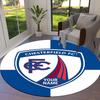 Chesterfield Fc Crest Custom Name Round Area Rug Carpet Rug For Living Room Bedroom Sofa Playroom Decor Nonslip Floor Mat