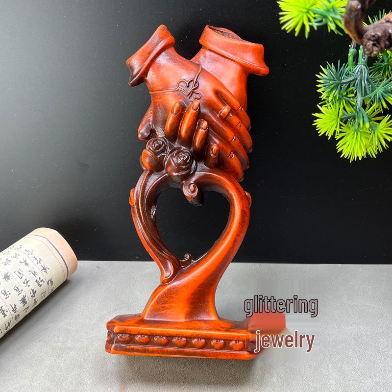 Hold Hands Wedding & Engagement Ornament Gift for Newlyweds, Friends, Bride, Wife, Anniversary