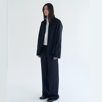KOMOK Fastener Pants (Navy) - Men