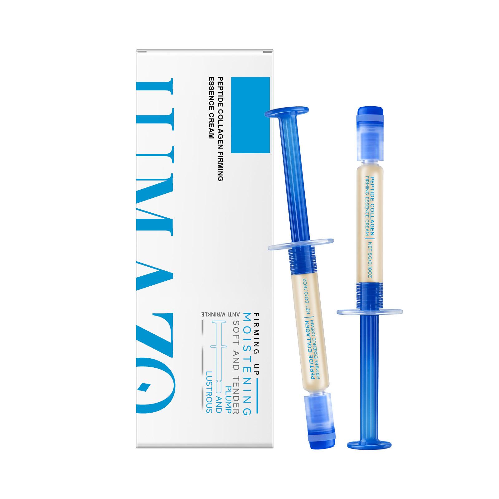 Polypeptide Collagen Essence Refreshing and Moisturizing Facial Hydrating Softening Skin Daily Skincare Serum 5g*2