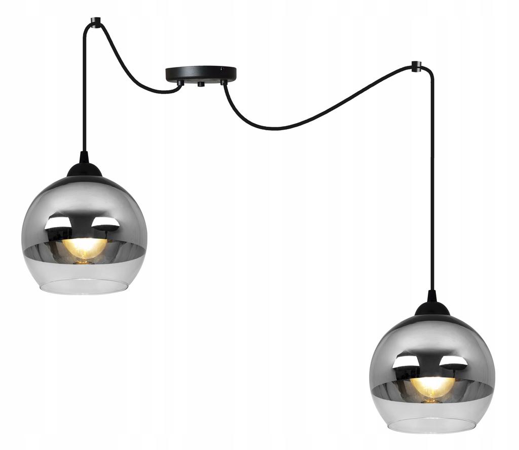 ELEGANT CHROME LED SPIDER HANGING LAMP