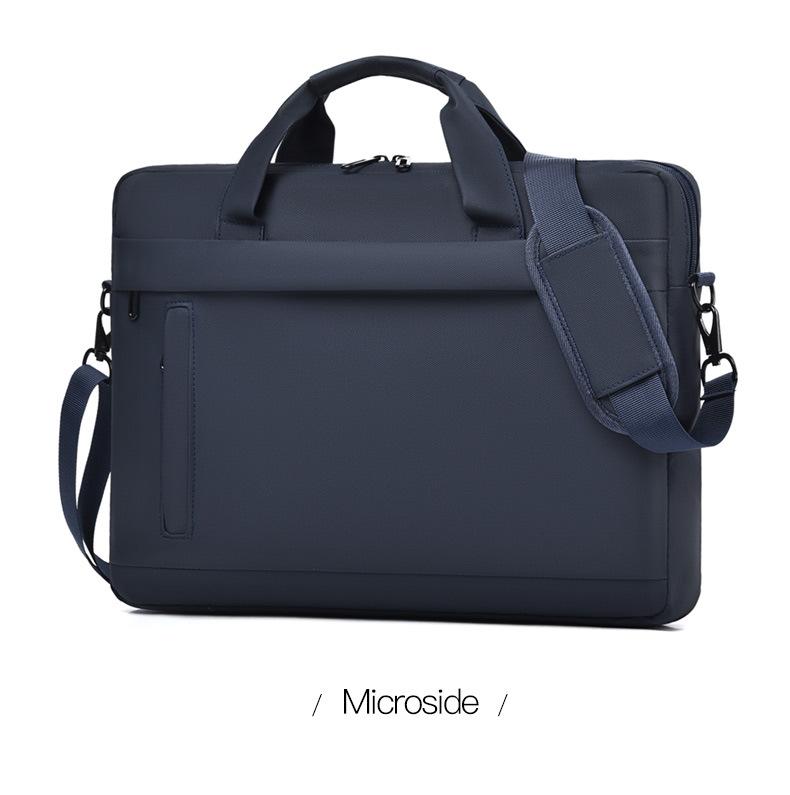 Laptop handbag, computer bag, liner bag, waterproof business shoulder briefcase.