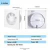 110V Ouye Bathroom Window Exhaust Fan - Wall-Mounted Ventilation Solution