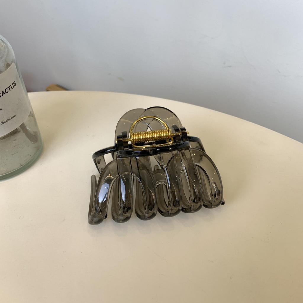 Large Super Grip Pumpkin Claw Clip for Thick Hair - Shark Style Updo Hair Clip 2025