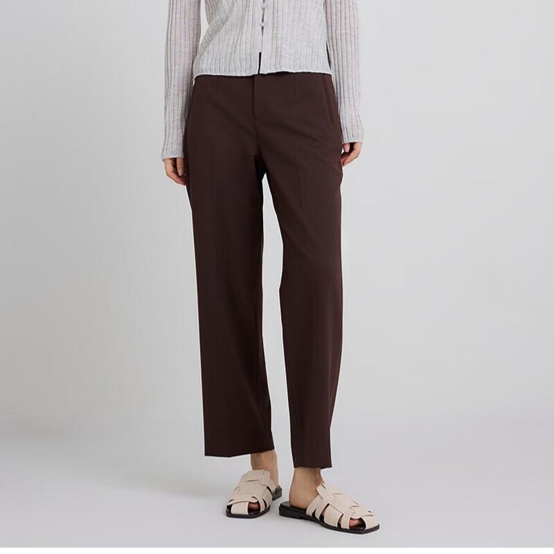 Gejin Women s Fashion Straight-Leg Cropped Pants