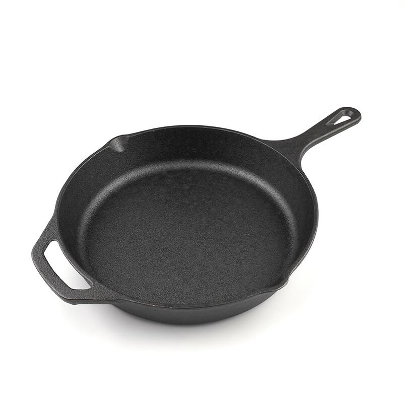 Чугунная сковорода Zhishi с крышкой