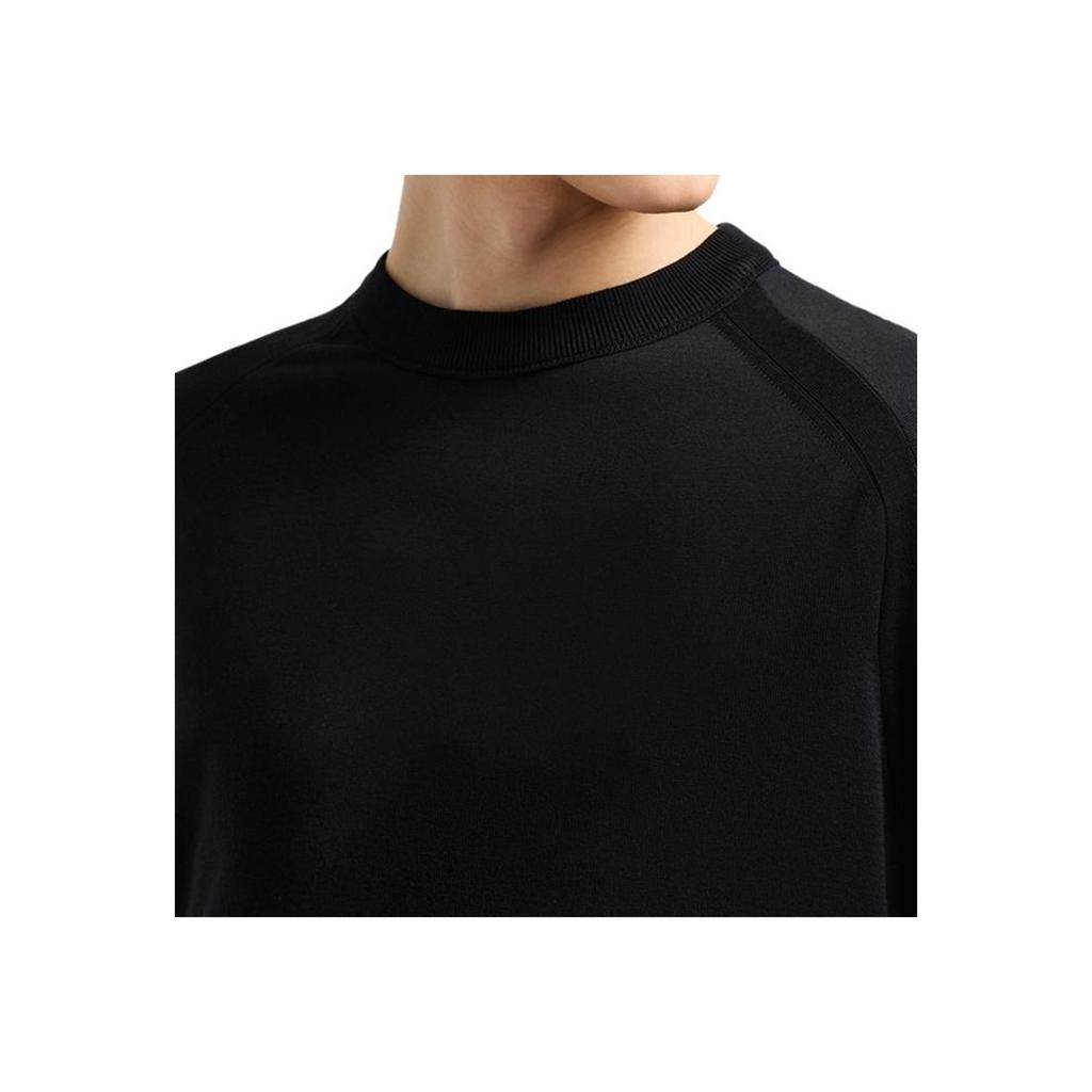 Emporio Armani Ss25 Raglan Short Sleeve T-Shirt Men Tops Black EM0006-72AF13907-UC001