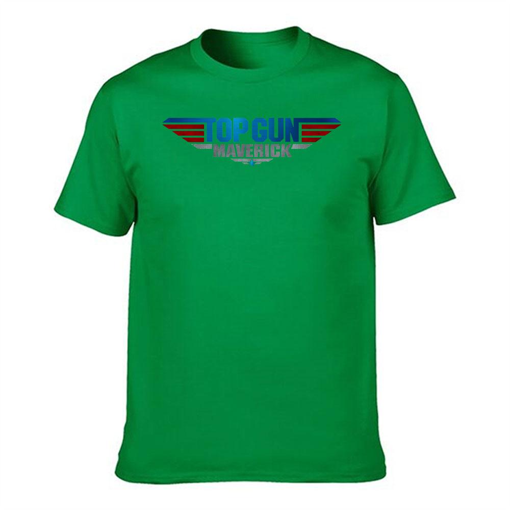 Unisexs  Cotton Top Gun Maverick Graphic TShirt Classic Movie Logo Print Casual Tees Breathable Short Sleeve Summer Tops Fo