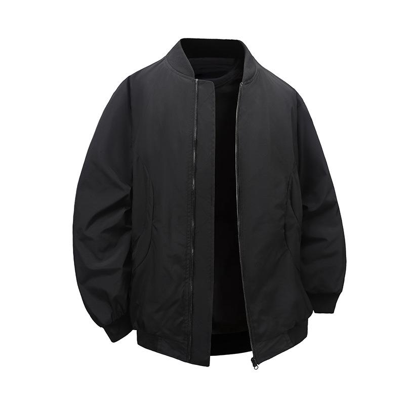 Baseball Collar Coat Men and Women Spring and Autumn American Couple Baseball Uniform Loose Work Jacket Youth