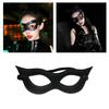 Friendly PU Leather Masquerades Mask With Adjustable Elastic Band For Themed Parties Stage Performances